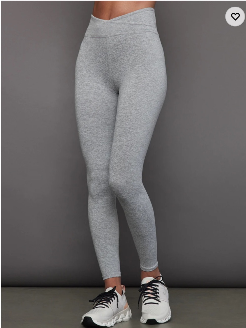 Carbon38 Wrap Legging in Heather Melt - XS